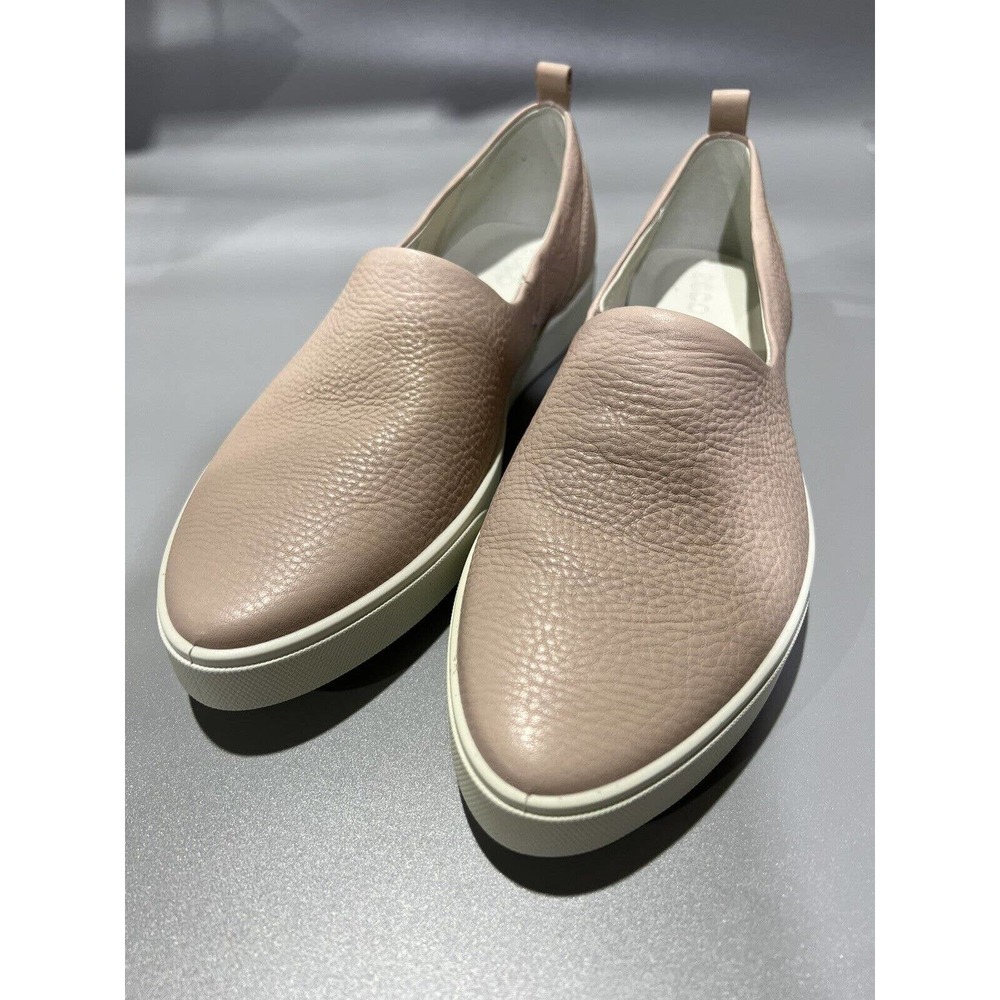 ECCO‎ Gillian Slip On Sneaker Casual Genuine Leather US 11-11.5 Rose Dust NIB